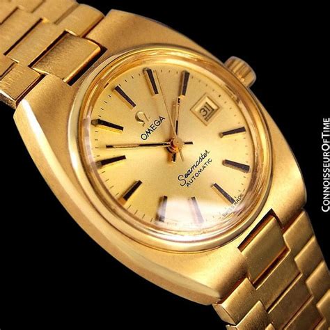 ladies omega gold automatic watch|Omega Watch ladies gold vintage.